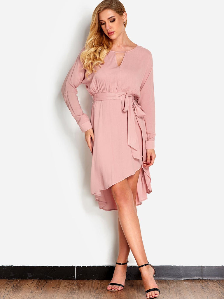 Womens Long Sleeve Casual Dress