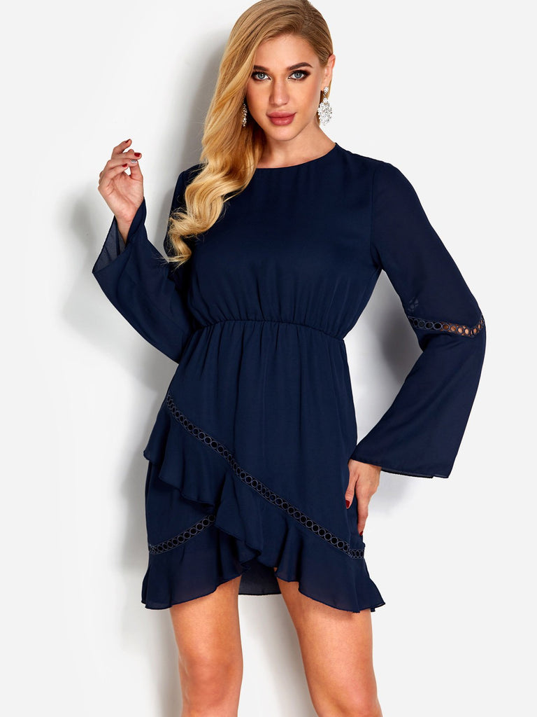 Ladies Navy Sexy Dresses