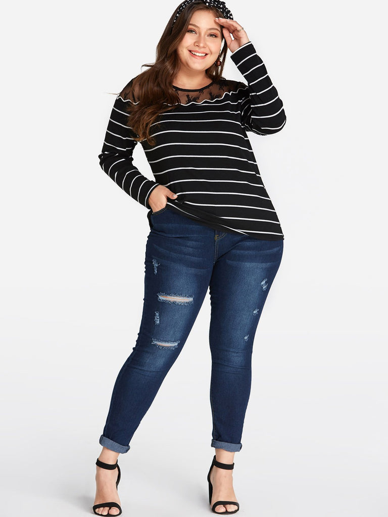 Ladies Plus Size Summer Tops