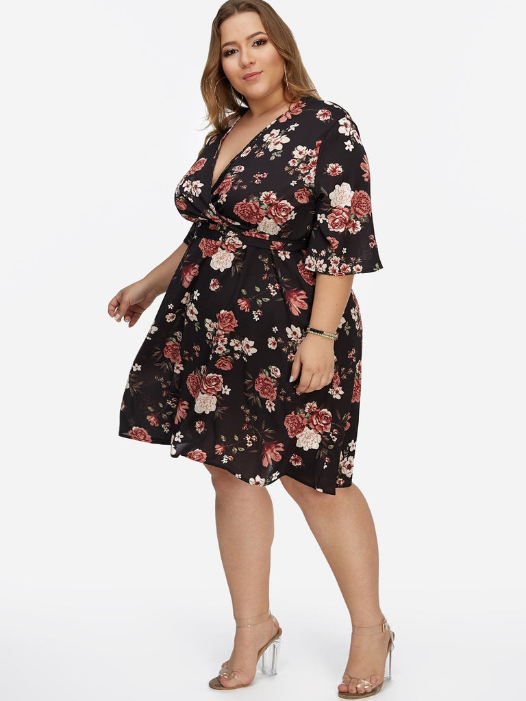 Ladies Black Plus Size Dresses