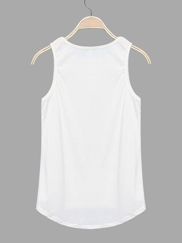 Womens White Camis