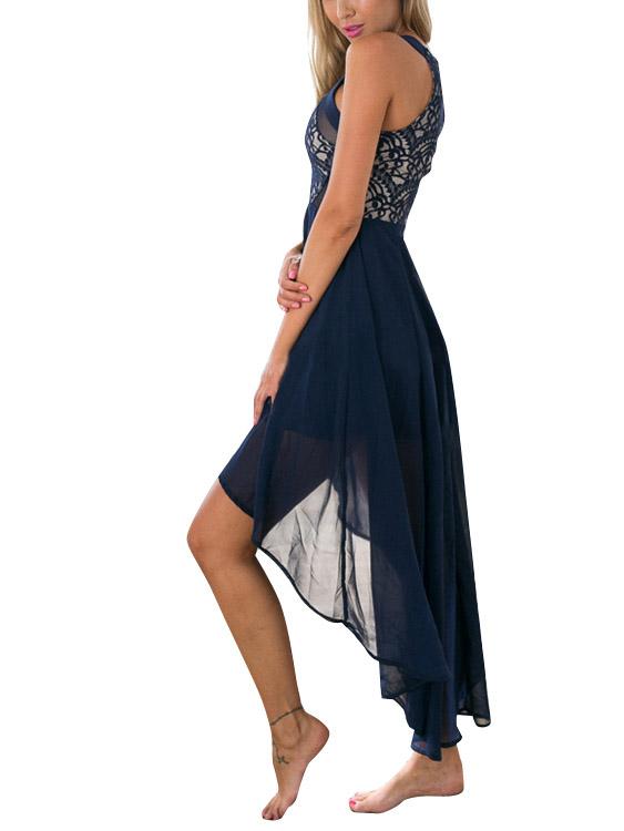 Ladies Navy Sexy Dresses