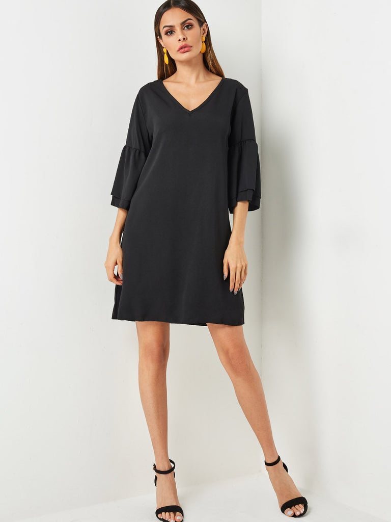 Womens 3/4 Sleeve Dresses