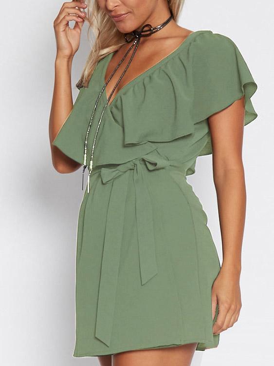 Womens Emerald Green Dress