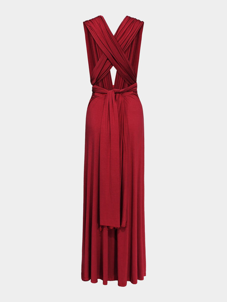 Womens Red Maxi Dresses