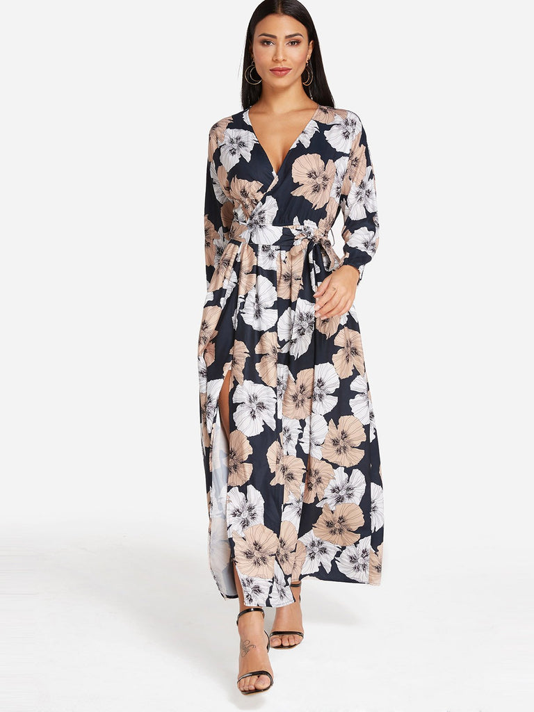 Ladies Floral Floral Dresses