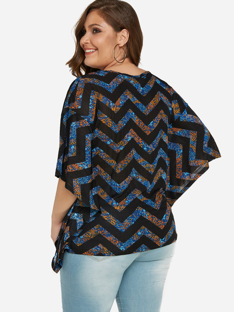 Womens Multi Plus Size Tops