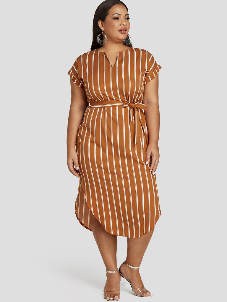 Womens Coffee Plus Size Dresses