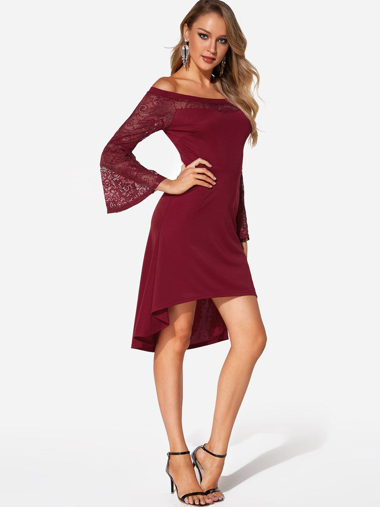 Ladies Long Sleeve Sexy Dresses