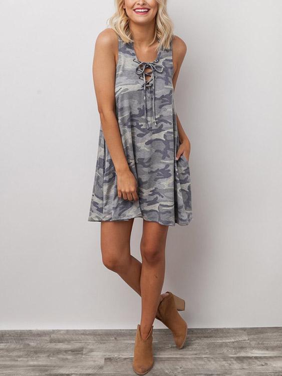 Ladies Sleeveless Dress