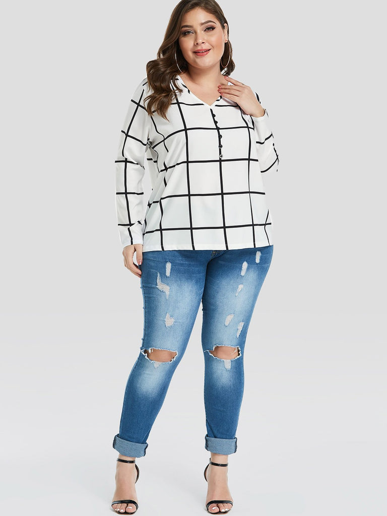 Ladies Plus Size Summer Tops