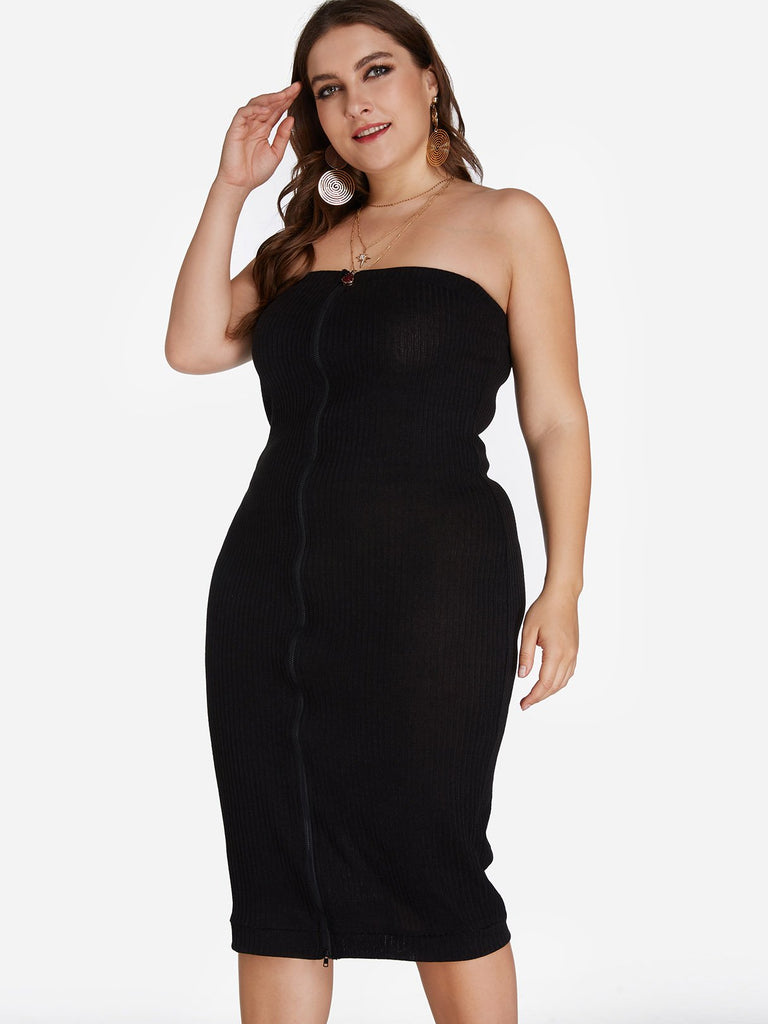 Ladies Black Plus Size Dresses