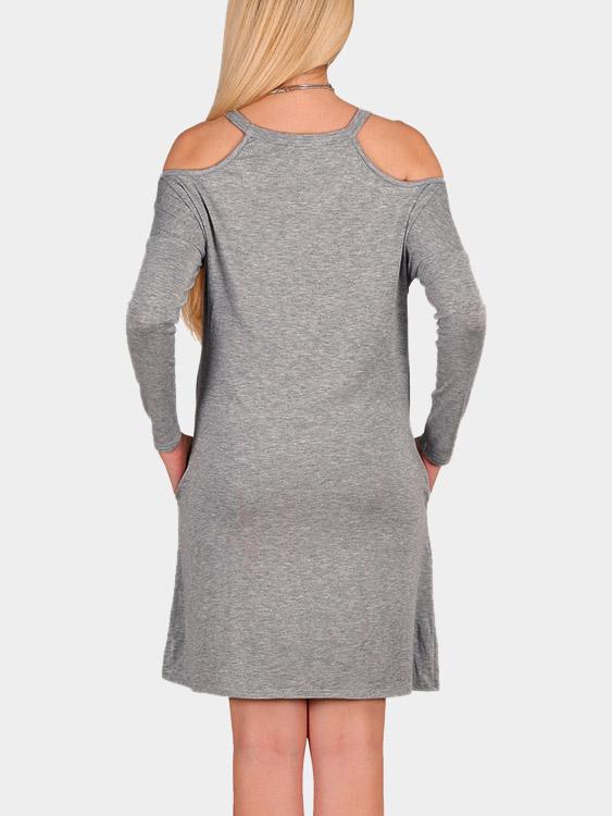 Womens Long Sleeve Casual Dress