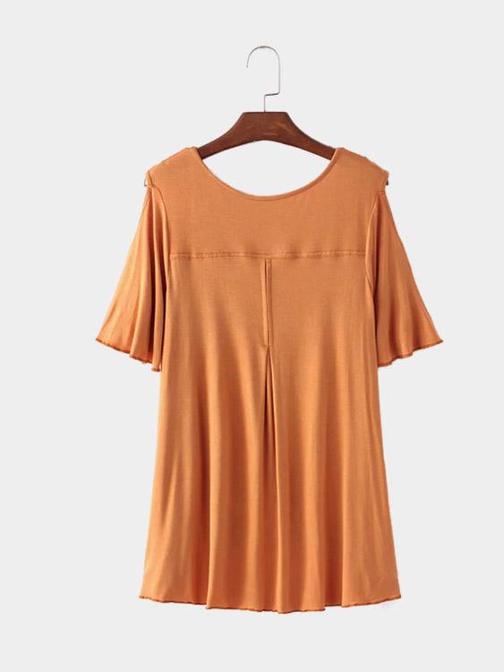 Womens Tan T-Shirts