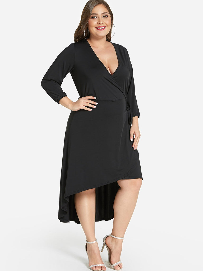 Ladies Black Plus Size Dresses