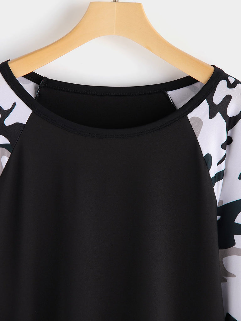 Ladies Black Plus Size Tops