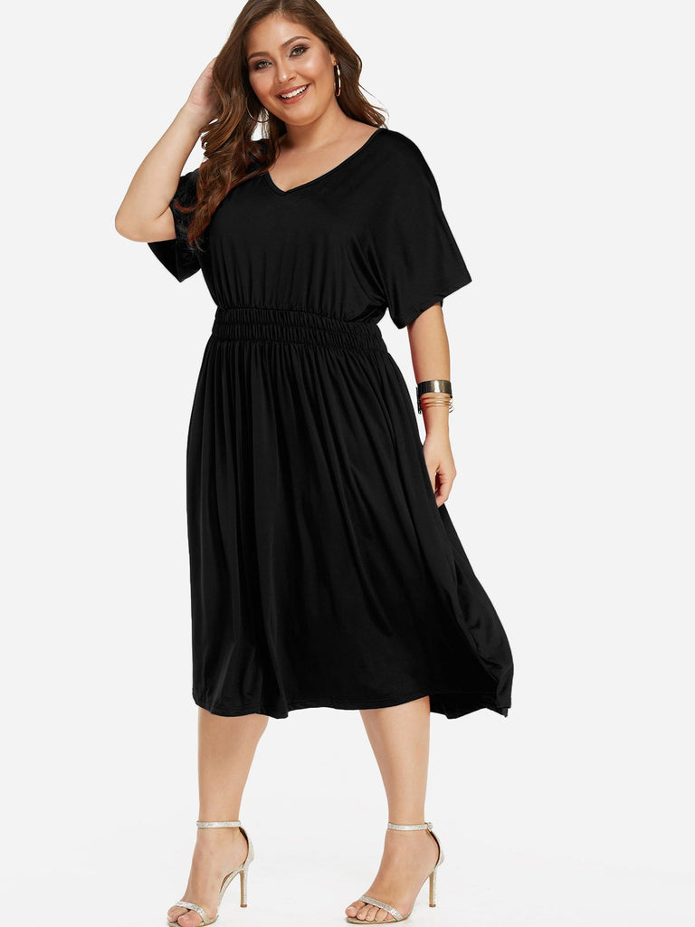 Ladies Black Plus Size Dresses