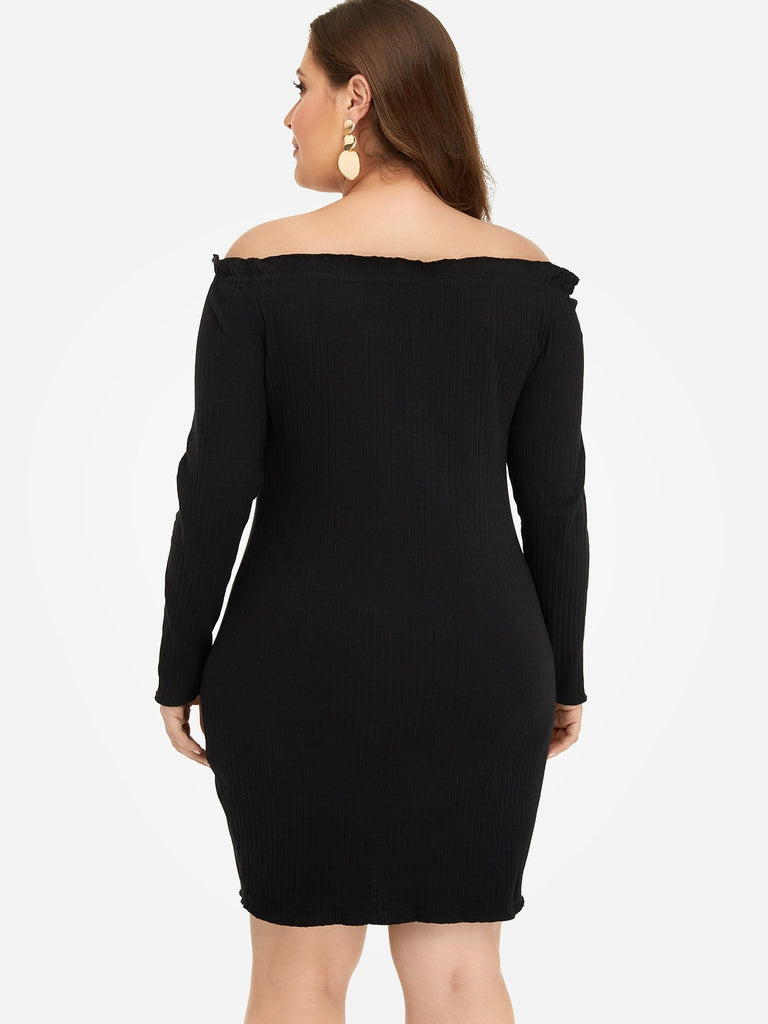 Womens Black Plus Size Dresses