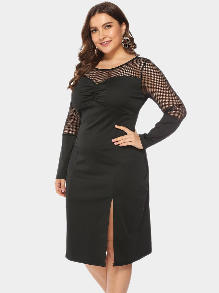 Ladies Black Plus Size Dresses