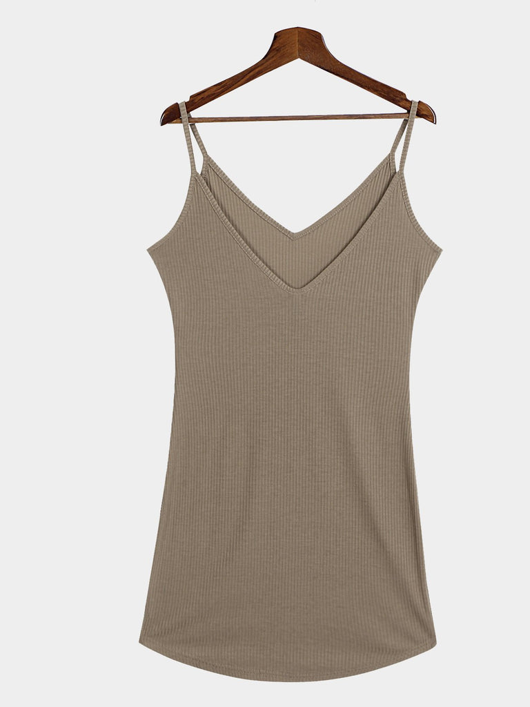 Womens Khaki Mini Dresses