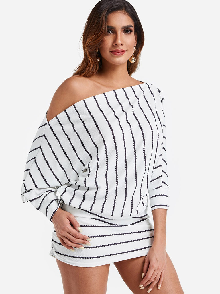 Womens Striped Dresses