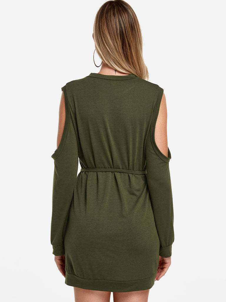 Womens Green Casual Dresses