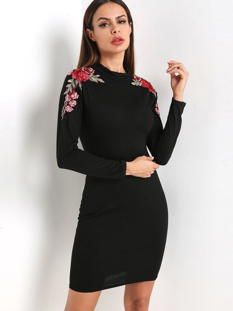 Ladies Long Sleeve Casual Dress