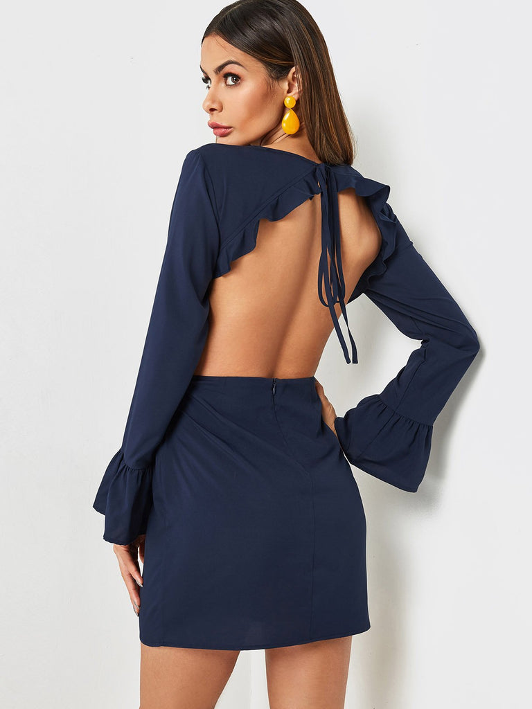 Womens Navy Sexy Dresses