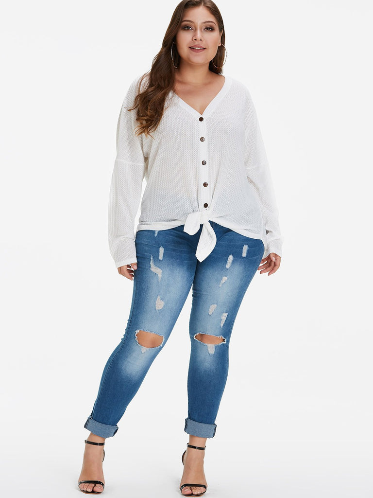 Womens Plus Size Swing Tops