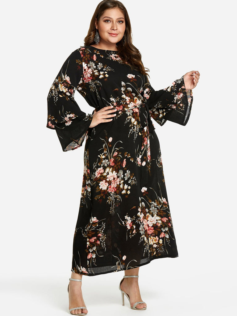 Ladies Black Plus Size Dresses