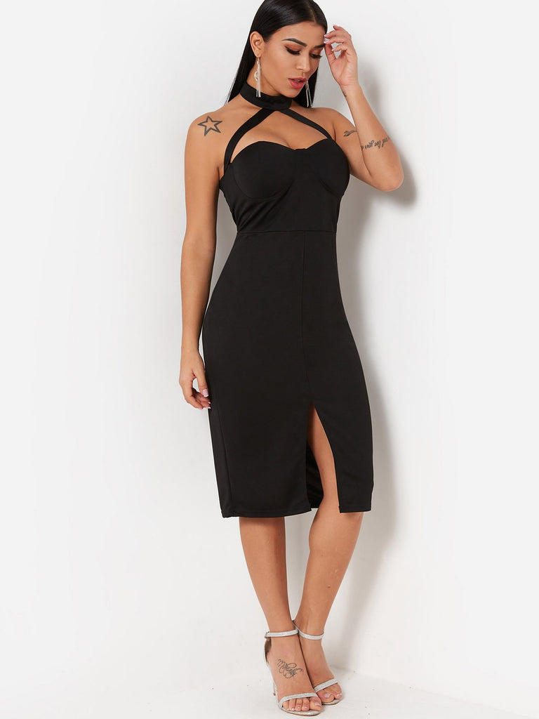 Ladies Sleeveless Sexy Dresses