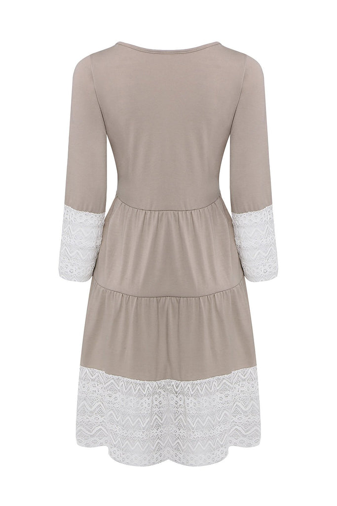 Womens Khaki Casual Dresses