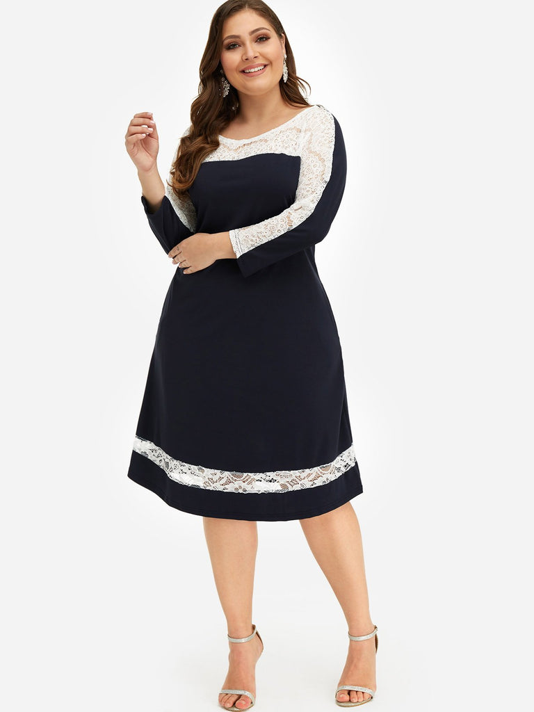 Womens Pink Plus Size Dresses