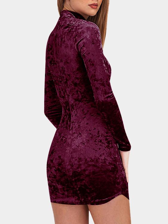 Womens Crimson Sexy Dresses