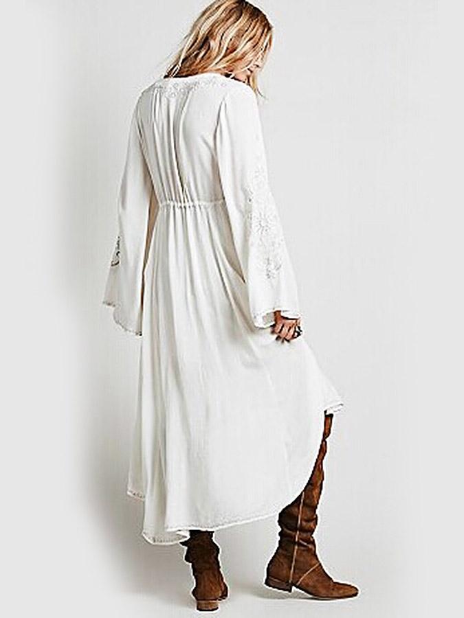 Womens White Casual Dresses