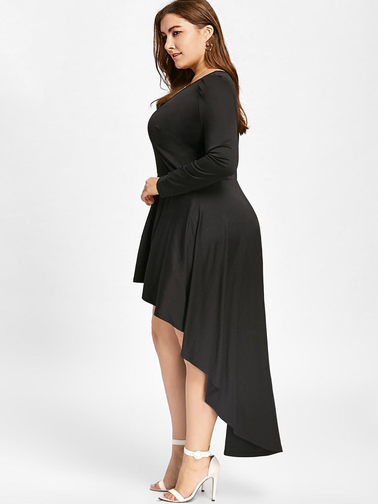 Ladies Black Plus Size Dresses