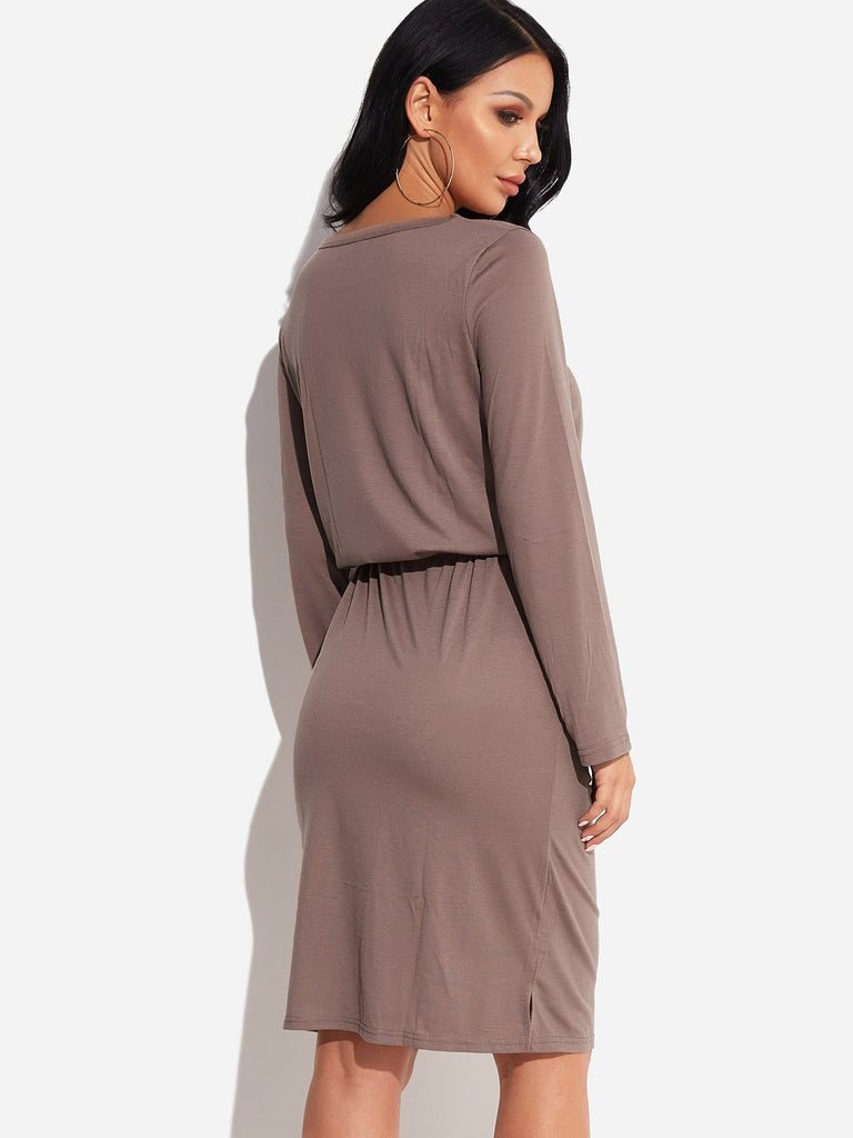 Womens Rust Sexy Dresses