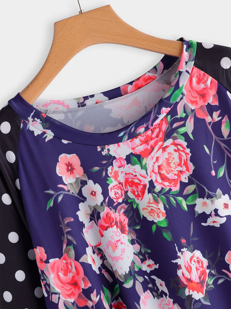 Ladies Floral Plus Size Tops