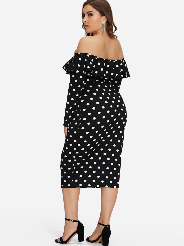 Womens Black Plus Size Dresses