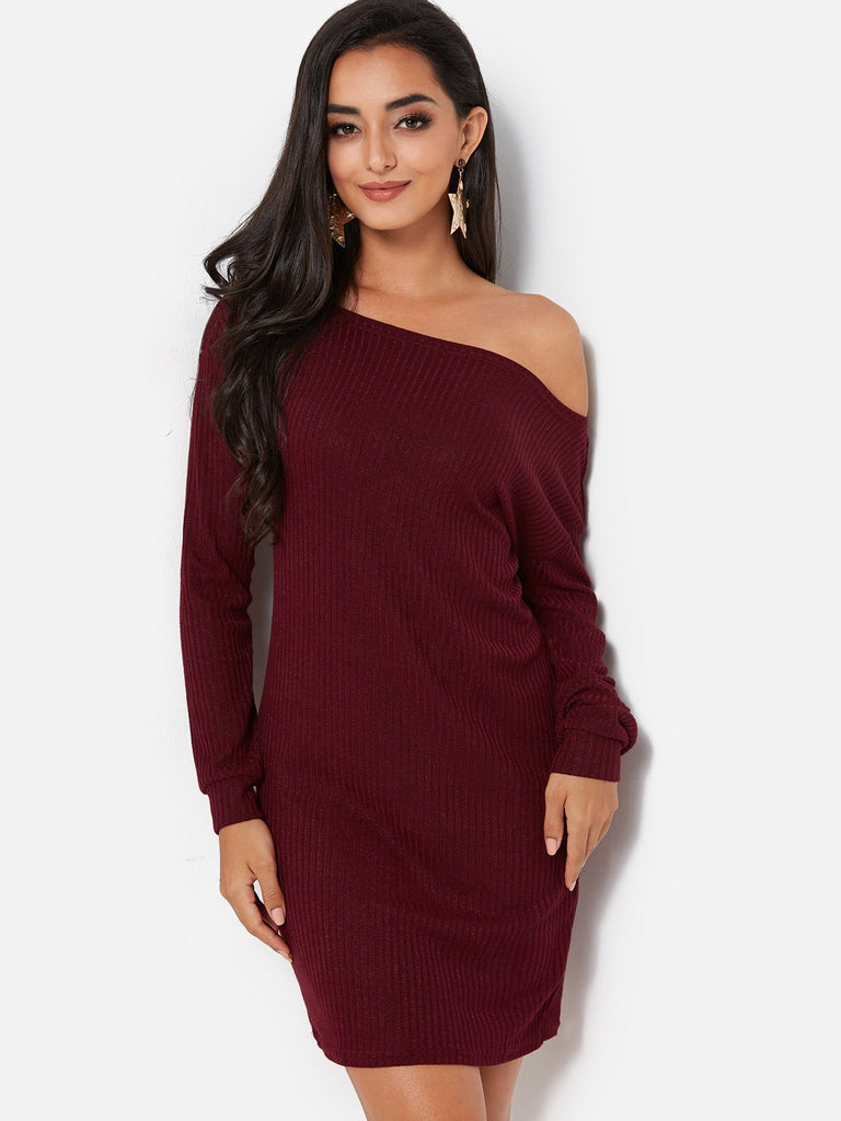 Ladies Long Sleeve Casual Dress