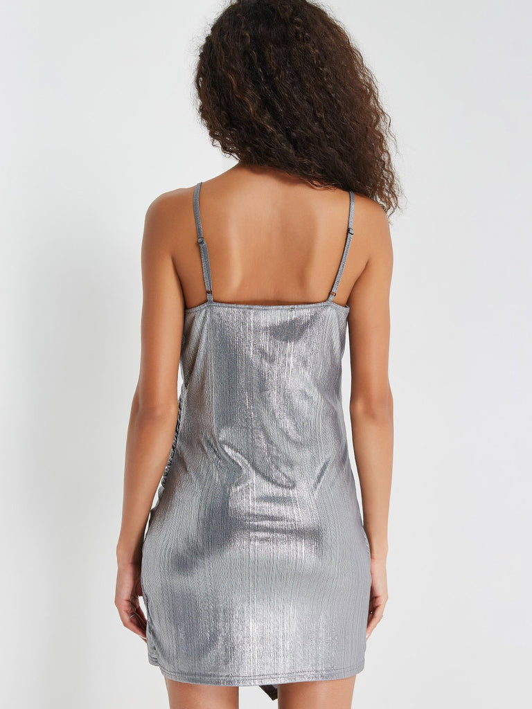 Womens Silver Sexy Dresses