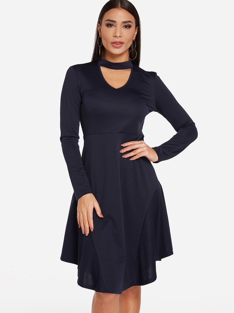 Ladies Long Sleeve Sexy Dresses