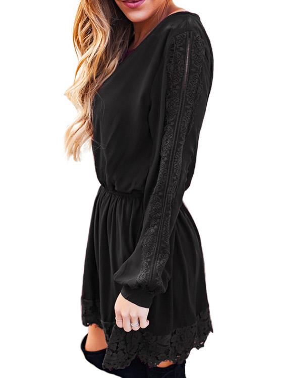 Ladies Black Casual Dresses