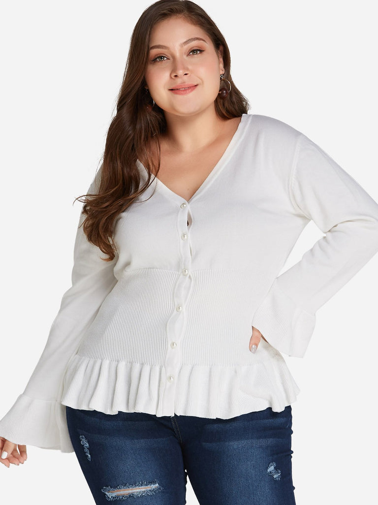 Womens Green Plus Size Tops