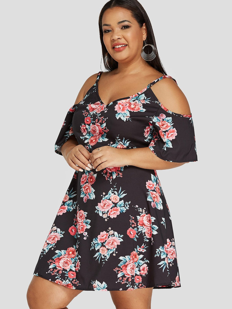 Ladies Black Plus Size Dresses