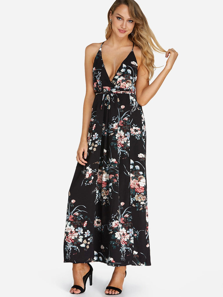 Ladies Black Maxi Dresses