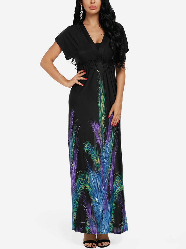 Womens Long Sleeve Maxi Dress