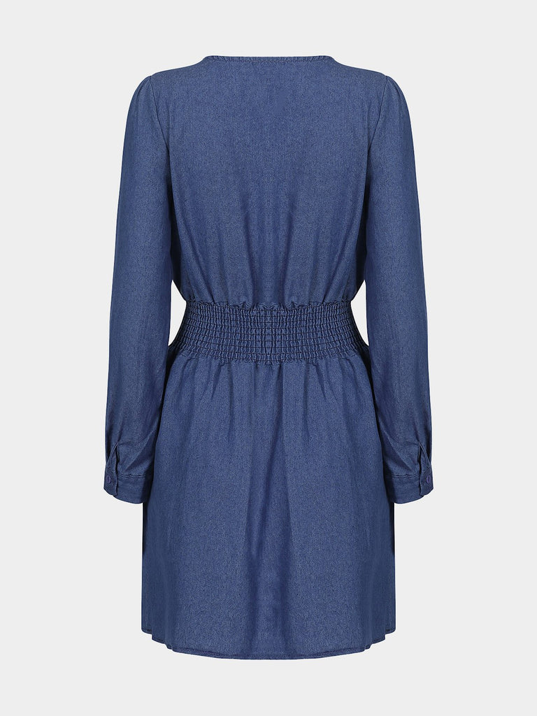 Womens Blue Casual Dresses