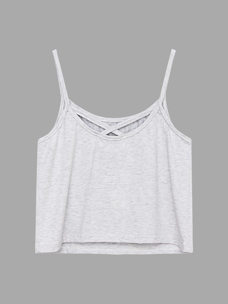 Womens Grey Camis