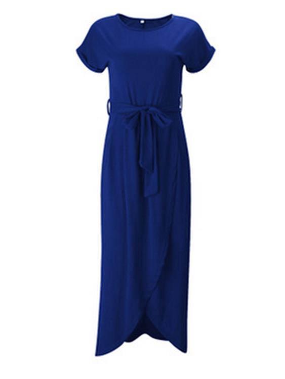 Ladies Navy Maxi Dresses